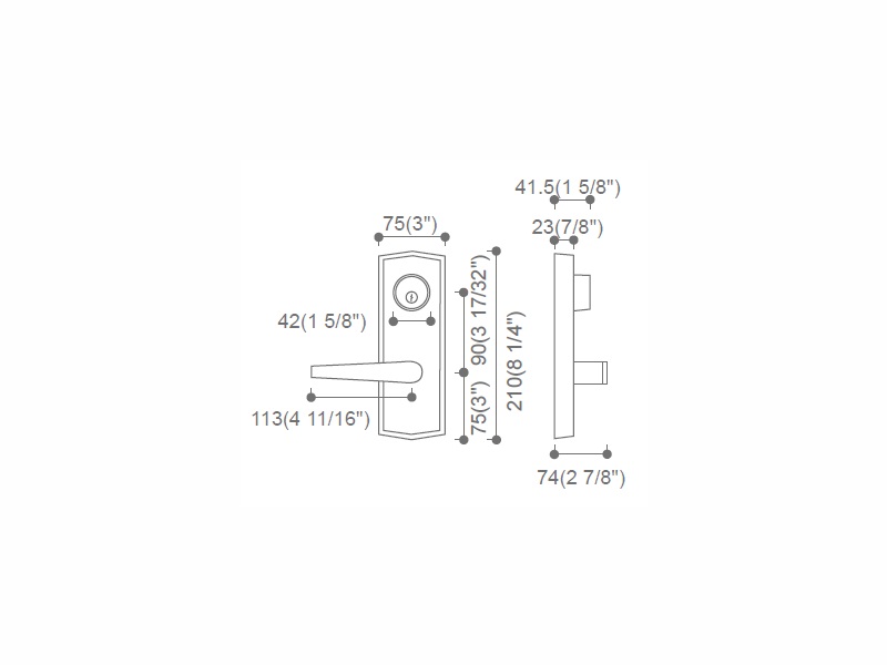 Lever Escutcheon Trim